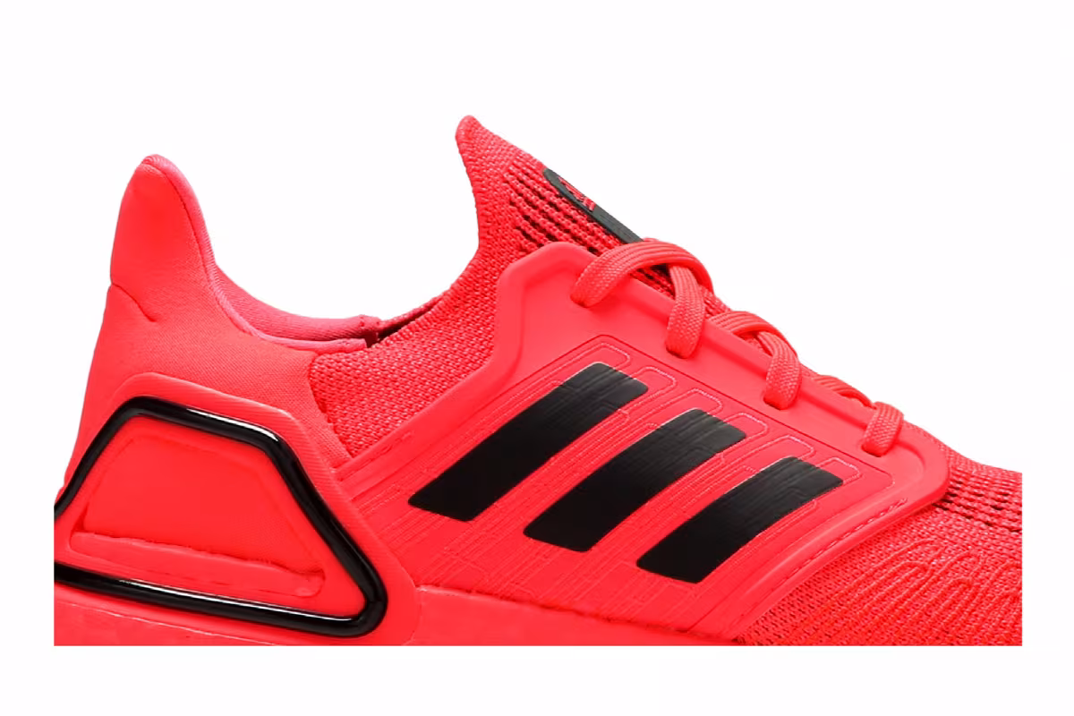 adidas UltraBoost 20 Signal Pink, view 3