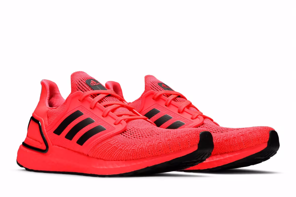 adidas UltraBoost 20 Signal Pink, view 9