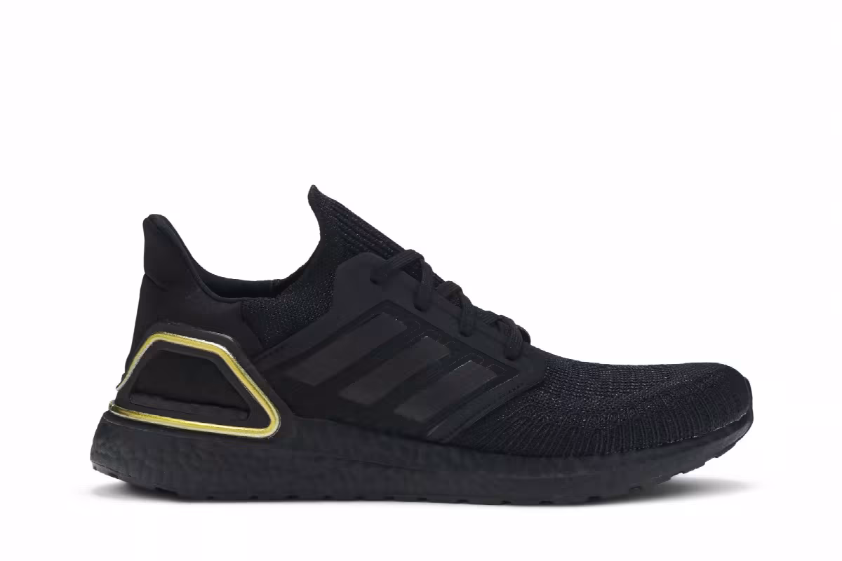Adidas UltraBoost 20 Black Gold, view 2
