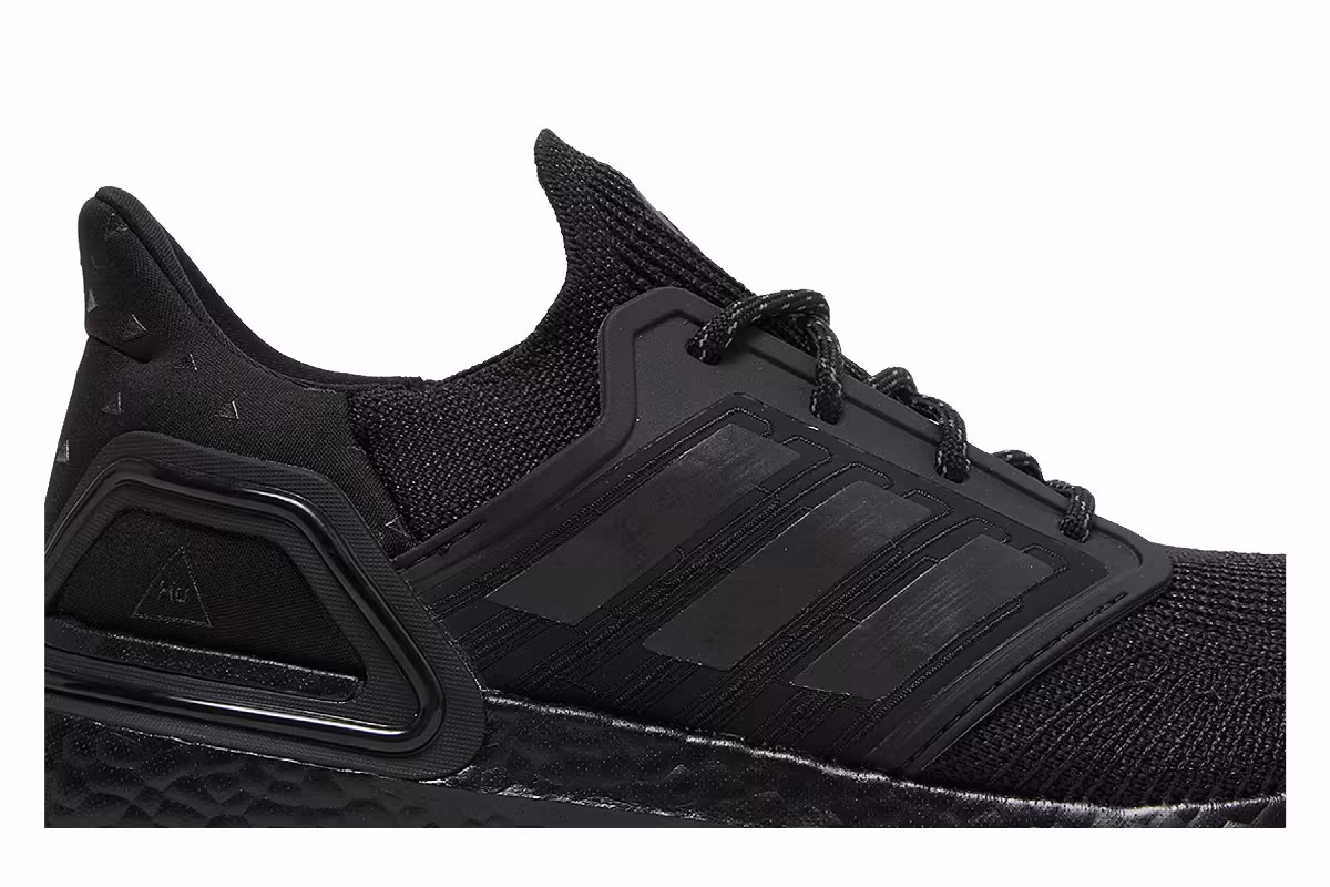 Pharrell x adidas UltraBoost 20 Black Future, view 3