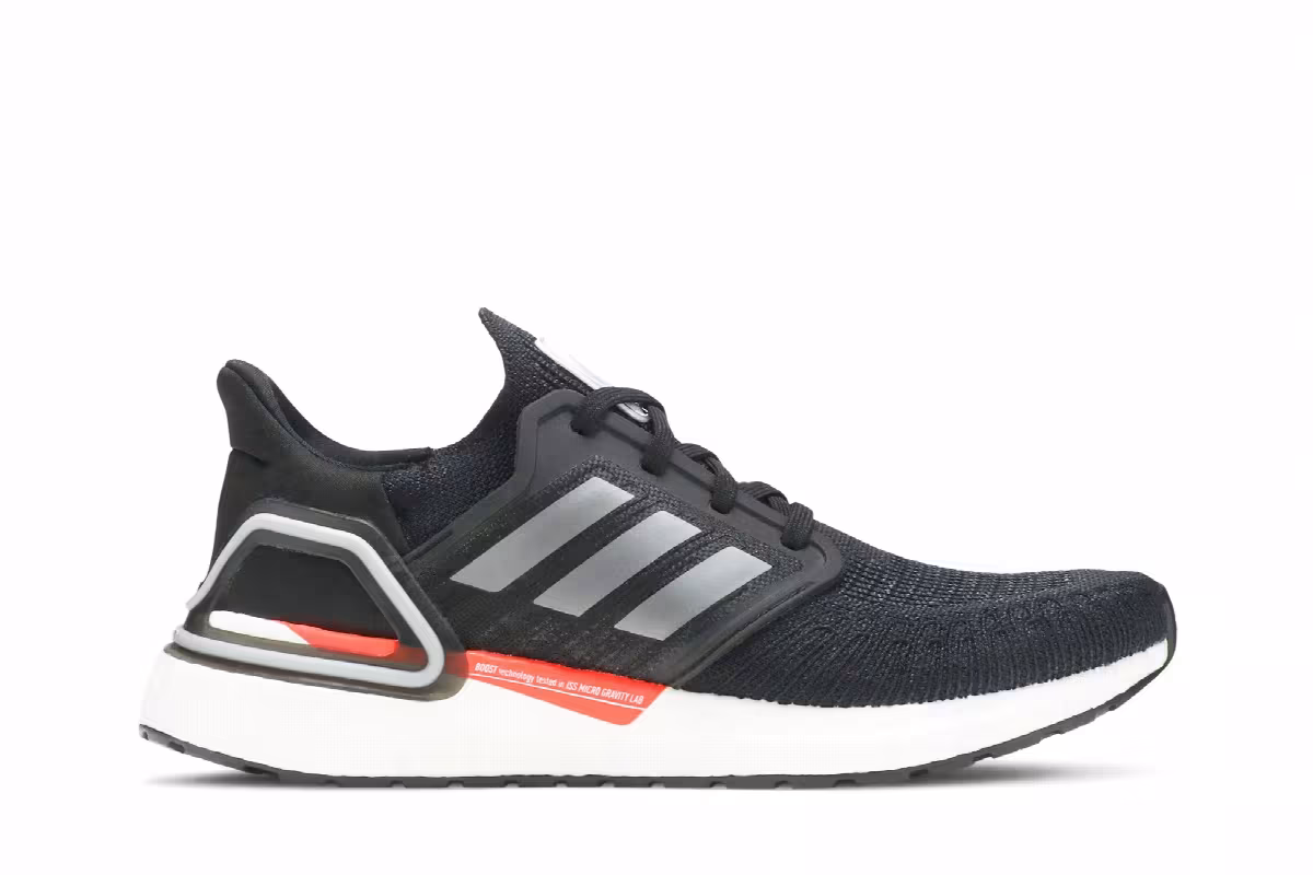 NASA x adidas UltraBoost 20 Core Black, view 2