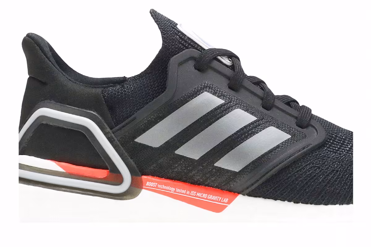 NASA x adidas UltraBoost 20 Core Black, view 3