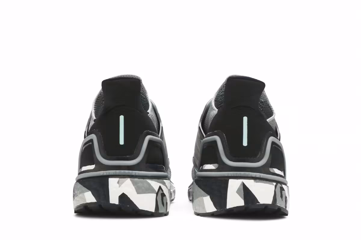 Adidas UltraBoost 20 Geometric Pack - Black Frost Mint, view 7