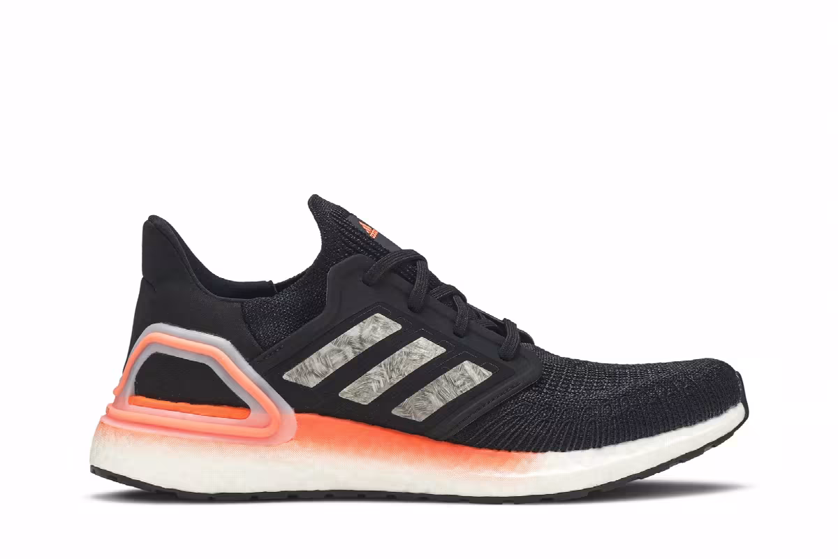 Adidas UltraBoost 20 Signal Coral, view 2