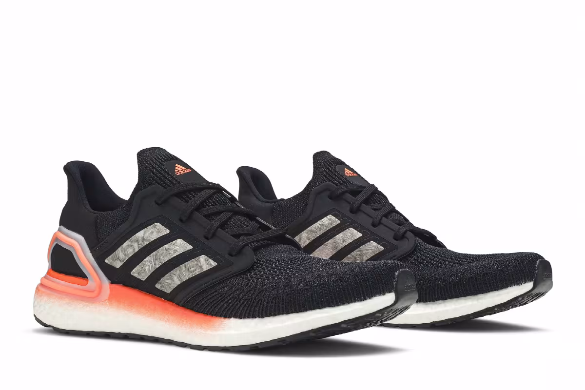 Adidas UltraBoost 20 Signal Coral, view 9