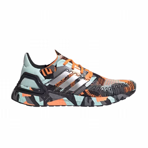 Adidas UltraBoost 20 'Geometric Pack - Signal Orange Mint'