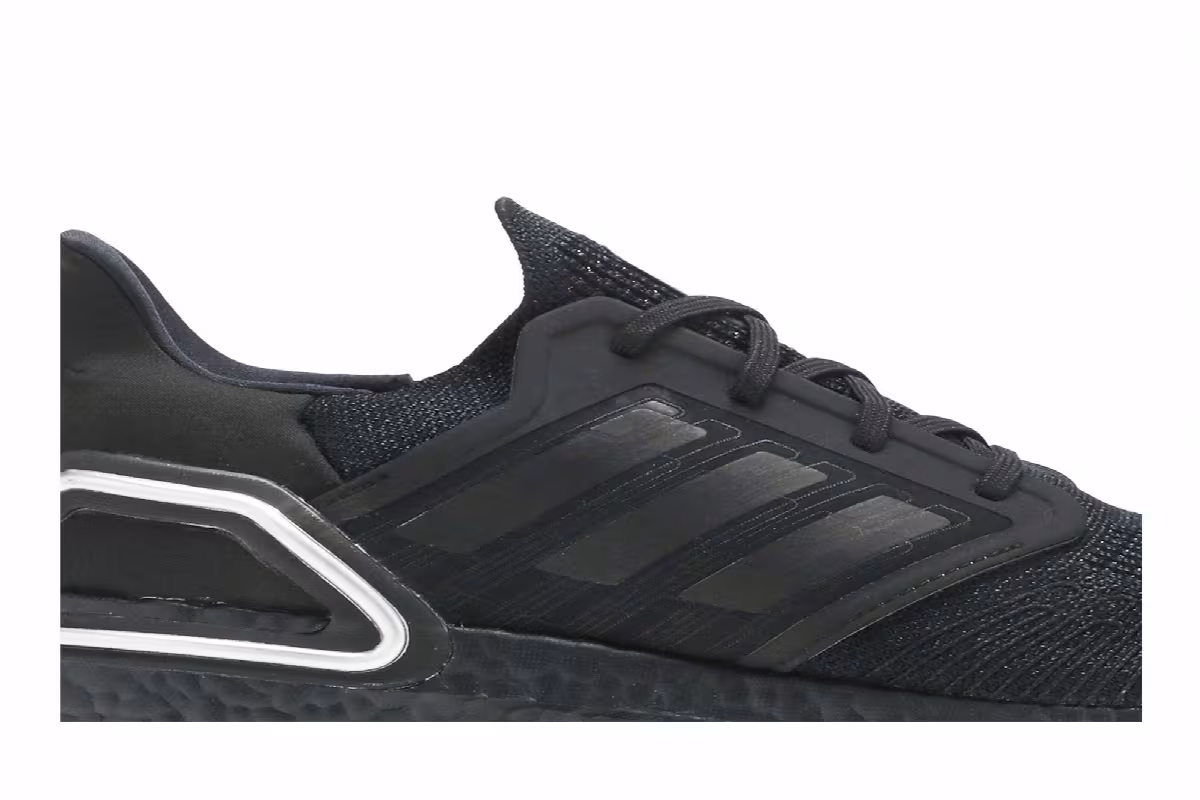 Adidas UltraBoost 20 Black Silver Metallic, view 3