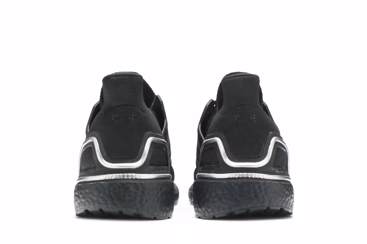 Adidas UltraBoost 20 Black Silver Metallic, view 7