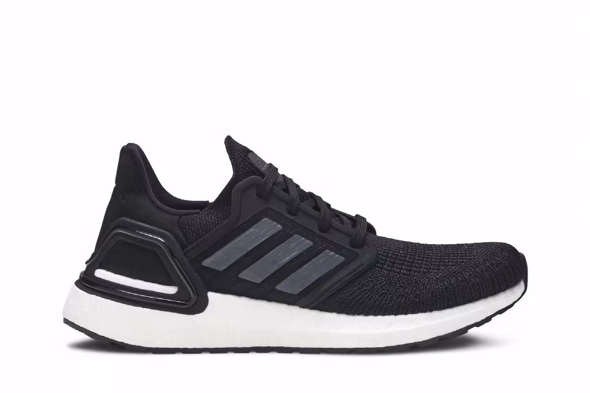 adidas Women's UltraBoost 20 Core Black, view 2
