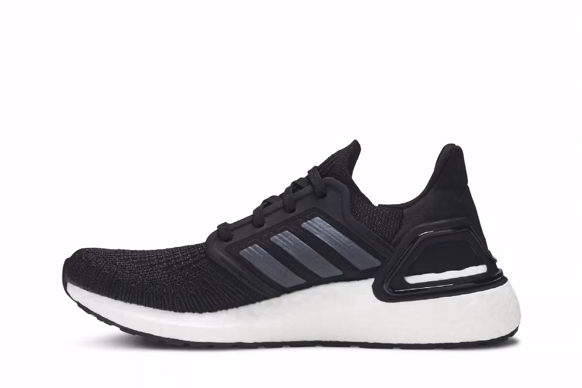 adidas Women's UltraBoost 20 Core Black, view 4