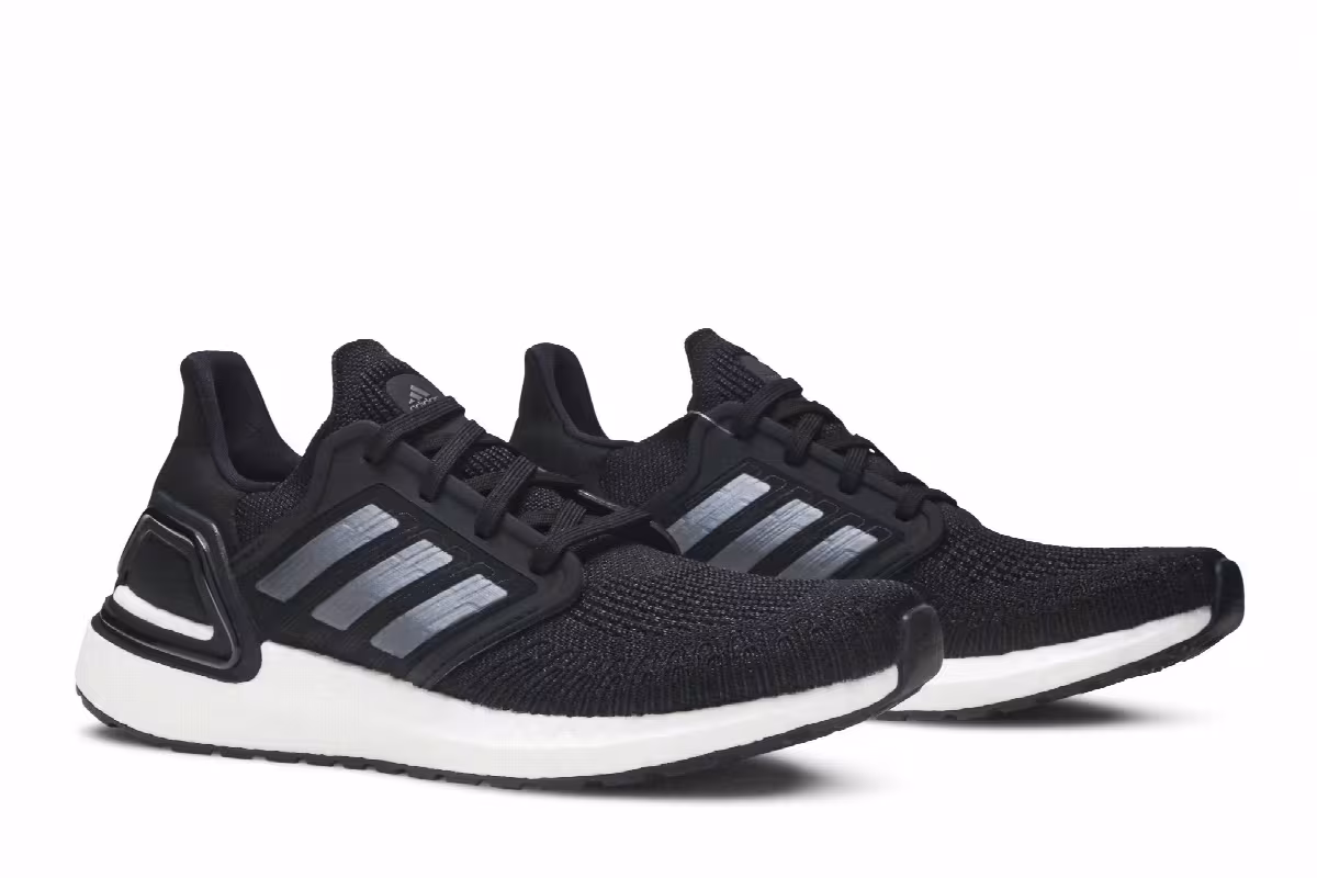 adidas Women's UltraBoost 20 Core Black, view 9