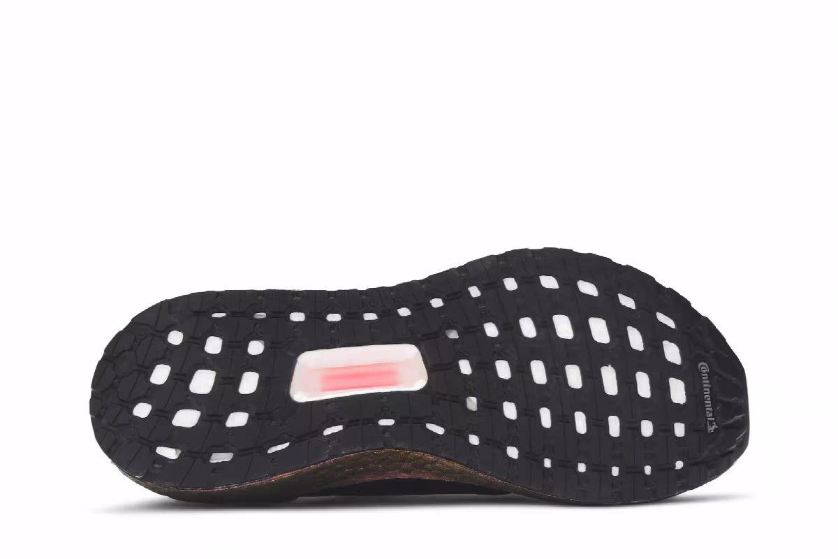 Adidas Women's UltraBoost 20 Black Signal Pink, view 5