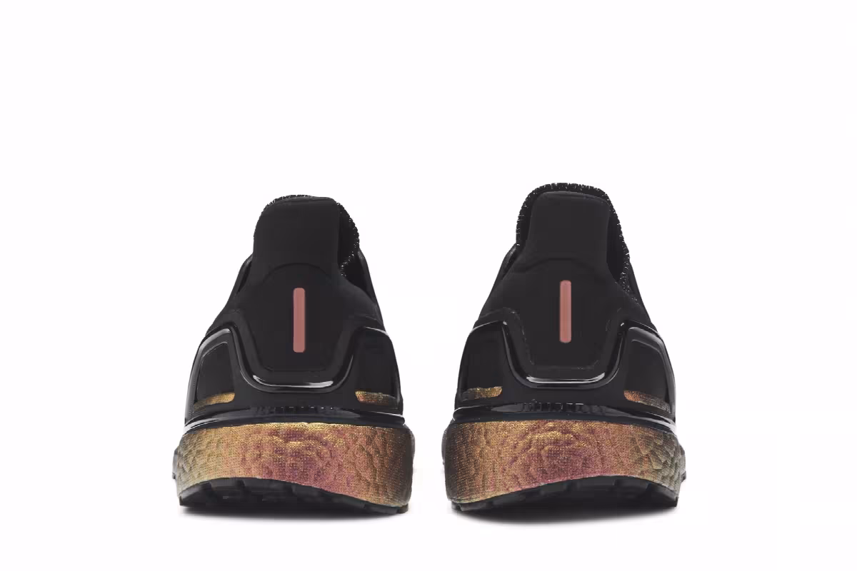 Adidas Women's UltraBoost 20 Black Signal Pink, view 7