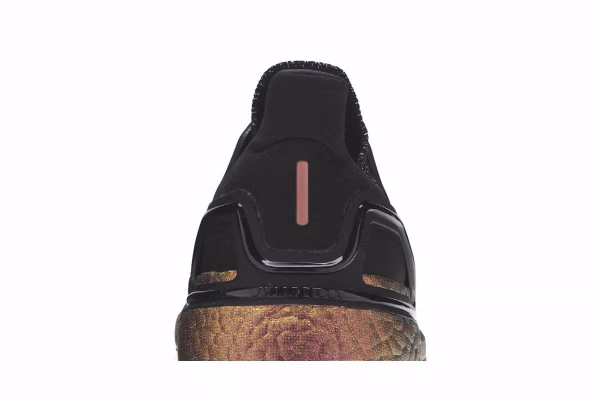 Adidas Women's UltraBoost 20 Black Signal Pink, view 8