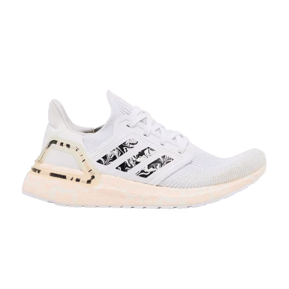 adidas Women's Ultraboost 20 Glam Pack - White Pink Tint
