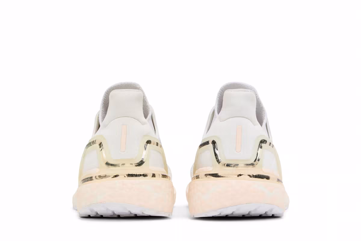 adidas Women's Ultraboost 20 Glam Pack - White Pink Tint, view 7