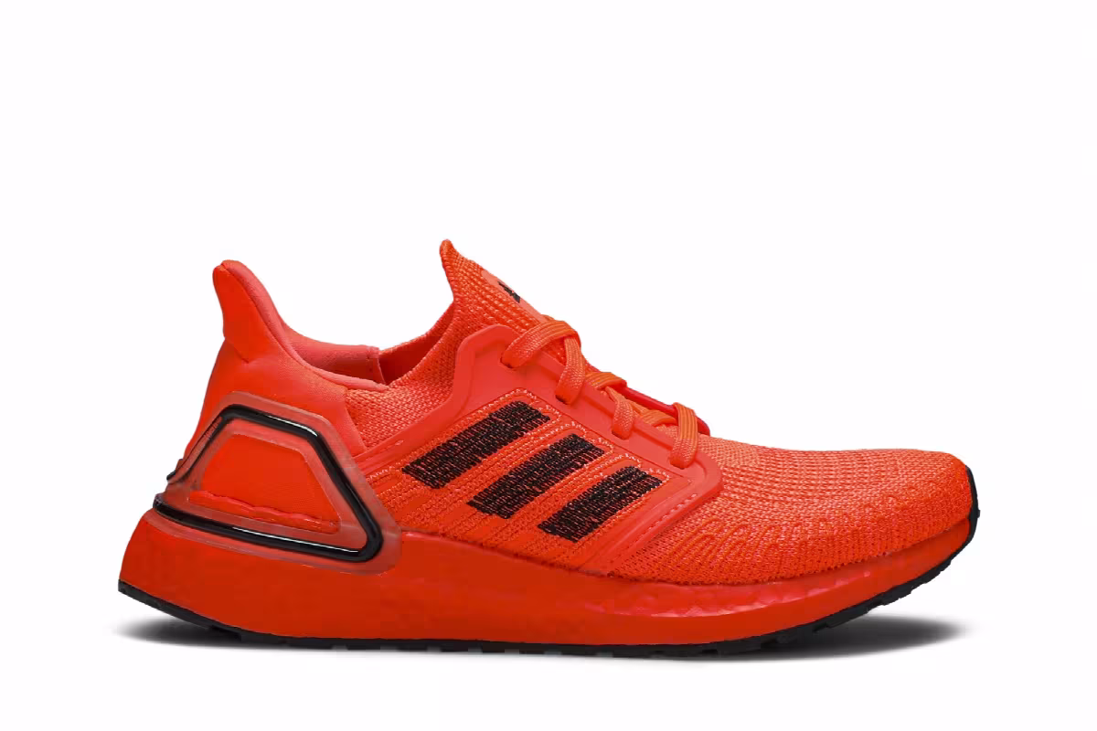 Adidas Women's UltraBoost 20 Signal Coral, view 2