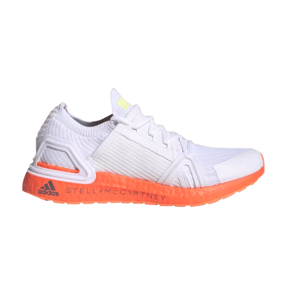 Stella McCartney x adidas Women's UltraBoost 20 White Solar Orange
