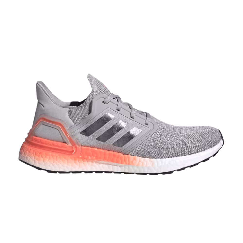Adidas Women's UltraBoost 20 Grey Coral