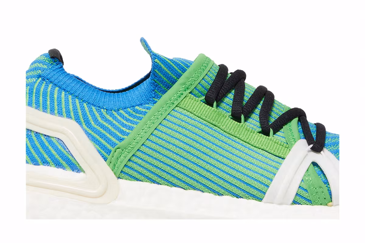 Stella McCartney x adidas Women's UltraBoost 20 Intense Green, view 3