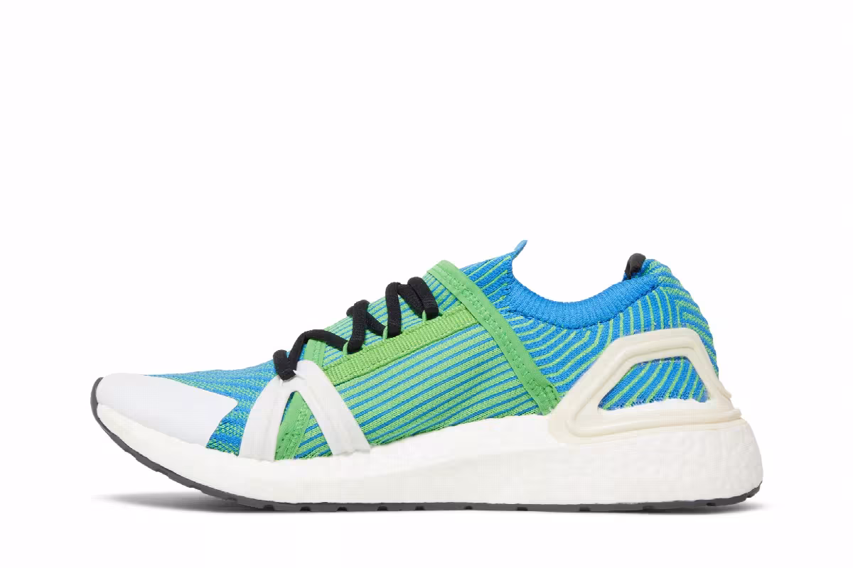 Stella McCartney x adidas Women's UltraBoost 20 Intense Green, view 4