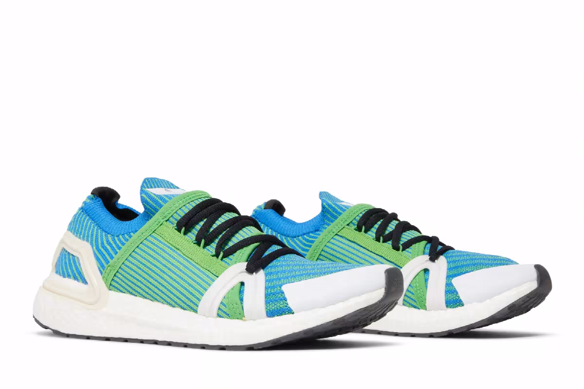 Stella McCartney x adidas Women's UltraBoost 20 Intense Green, view 9