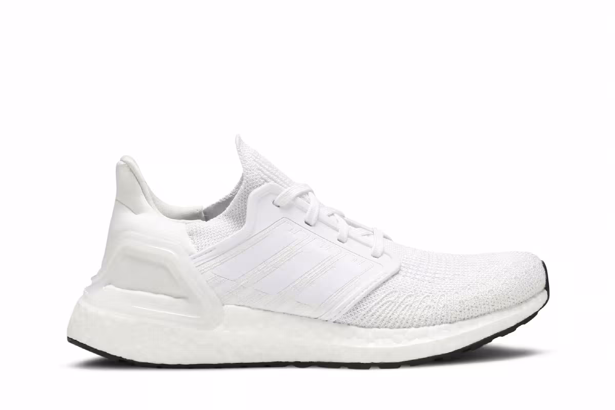 adidas Women's UltraBoost 20 Cloud White, view 2