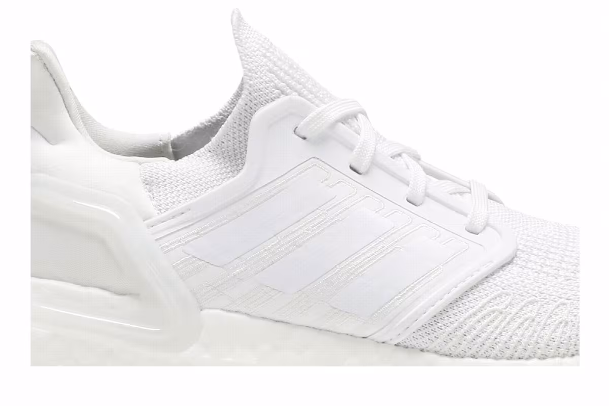 adidas Women's UltraBoost 20 Cloud White, view 3