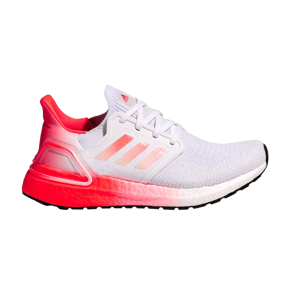Adidas Women's UltraBoost 20 White Signal Pink