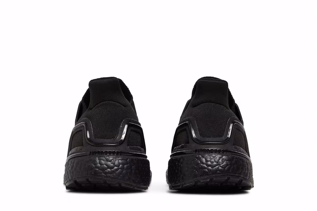 adidas UltraBoost 20 J Triple Black, view 7
