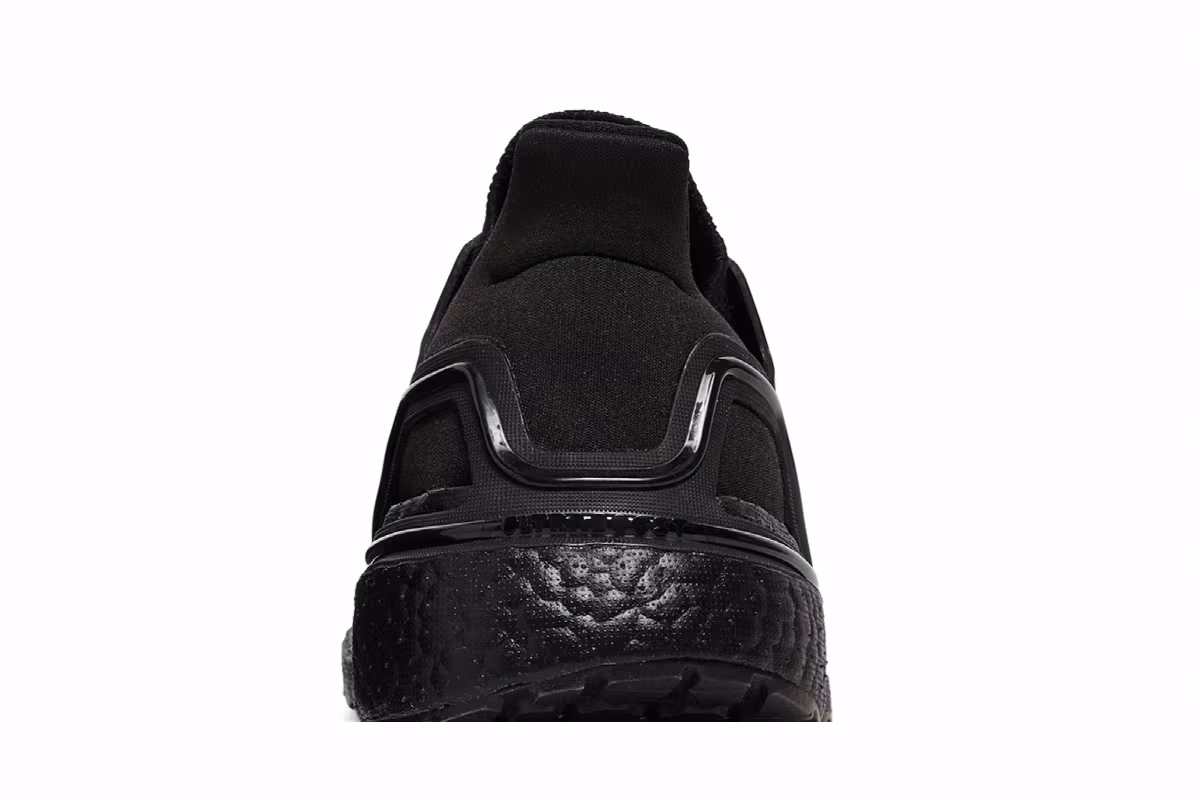 adidas UltraBoost 20 J Triple Black, view 8