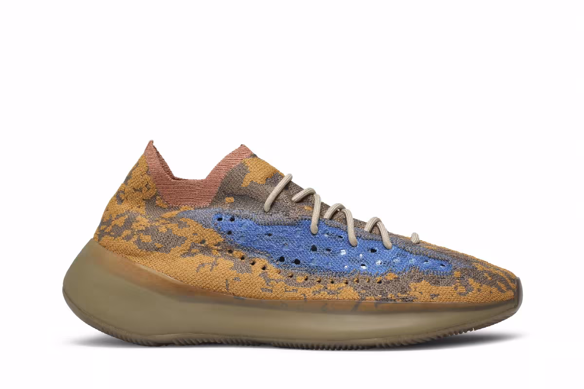 adidas Yeezy Boost 380 Blue Oat Non-Reflective, view 2