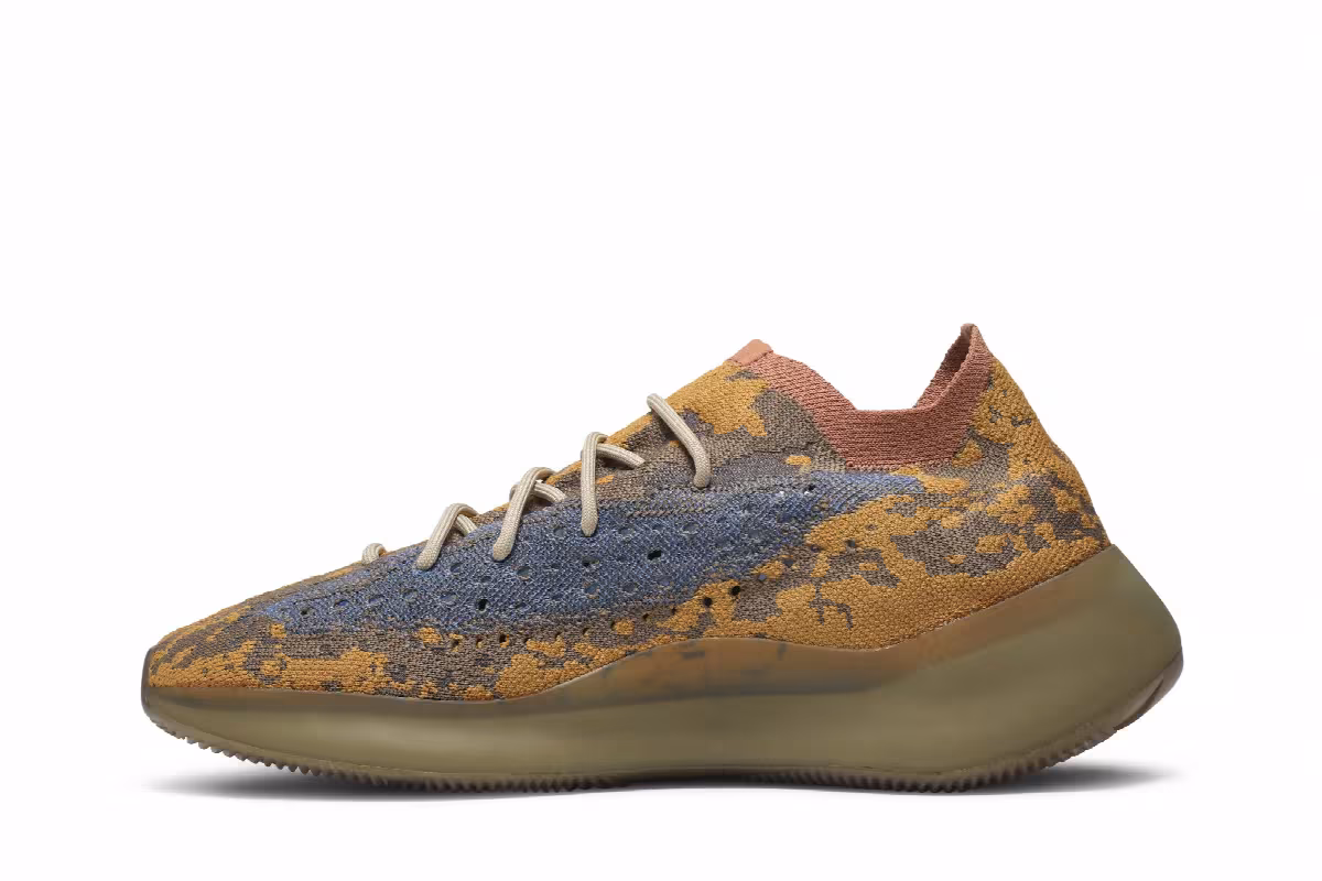 adidas Yeezy Boost 380 Blue Oat Non-Reflective, view 4