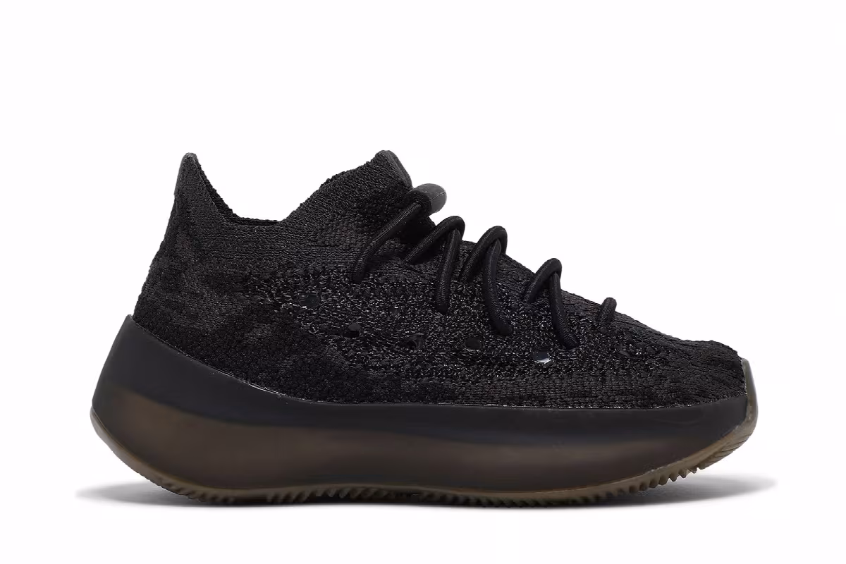 adidas Yeezy Boost 380 Infants Onyx Non-Reflective, view 2