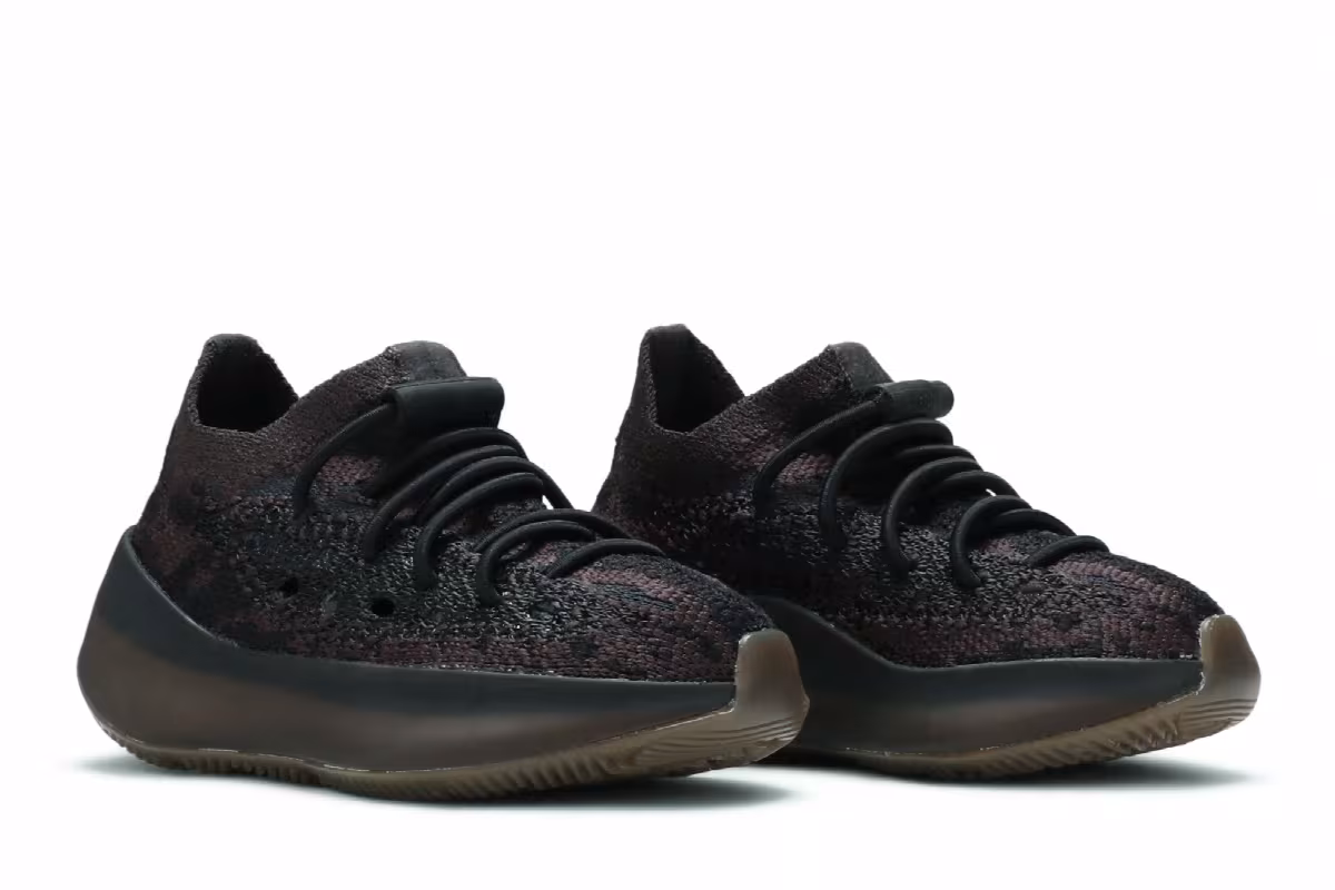 adidas Yeezy Boost 380 Kids Onyx Non-Reflective, view 9