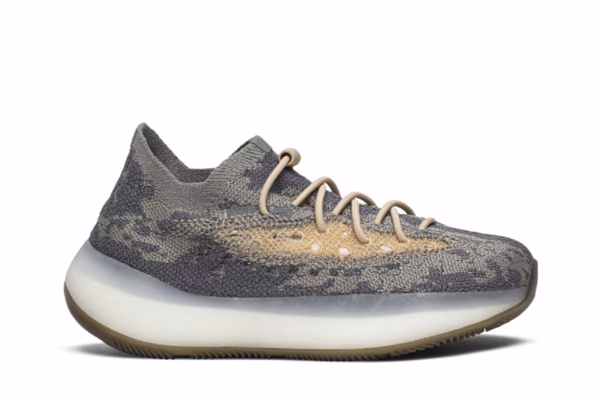 Adidas Yeezy Boost 380 Kids Mist Non-Reflective, view 2