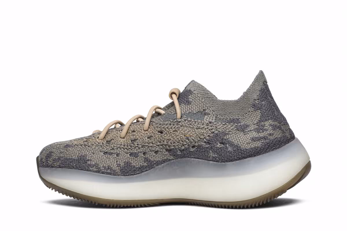 Adidas Yeezy Boost 380 Kids Mist Non-Reflective, view 4