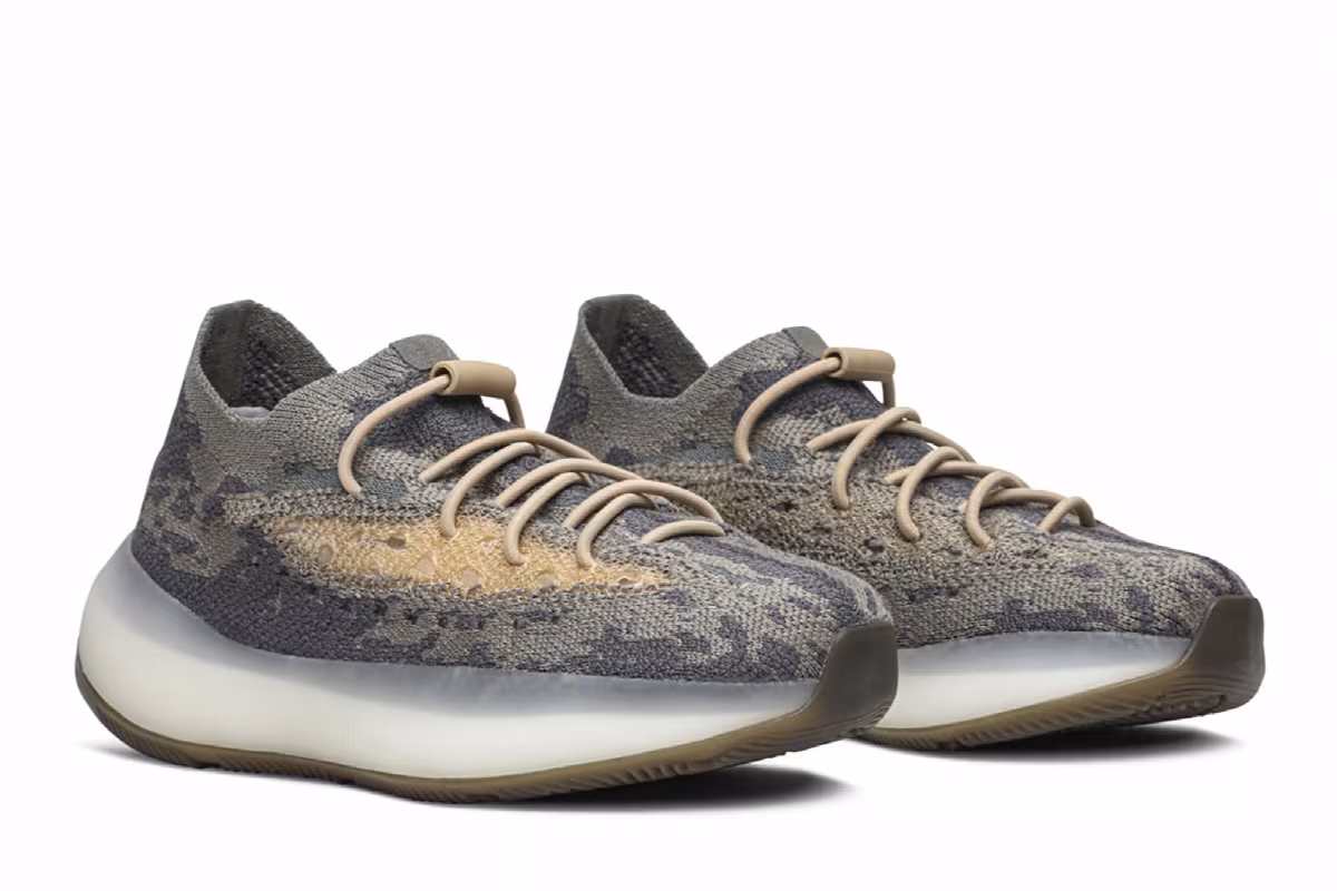 Adidas Yeezy Boost 380 Kids Mist Non-Reflective, view 9