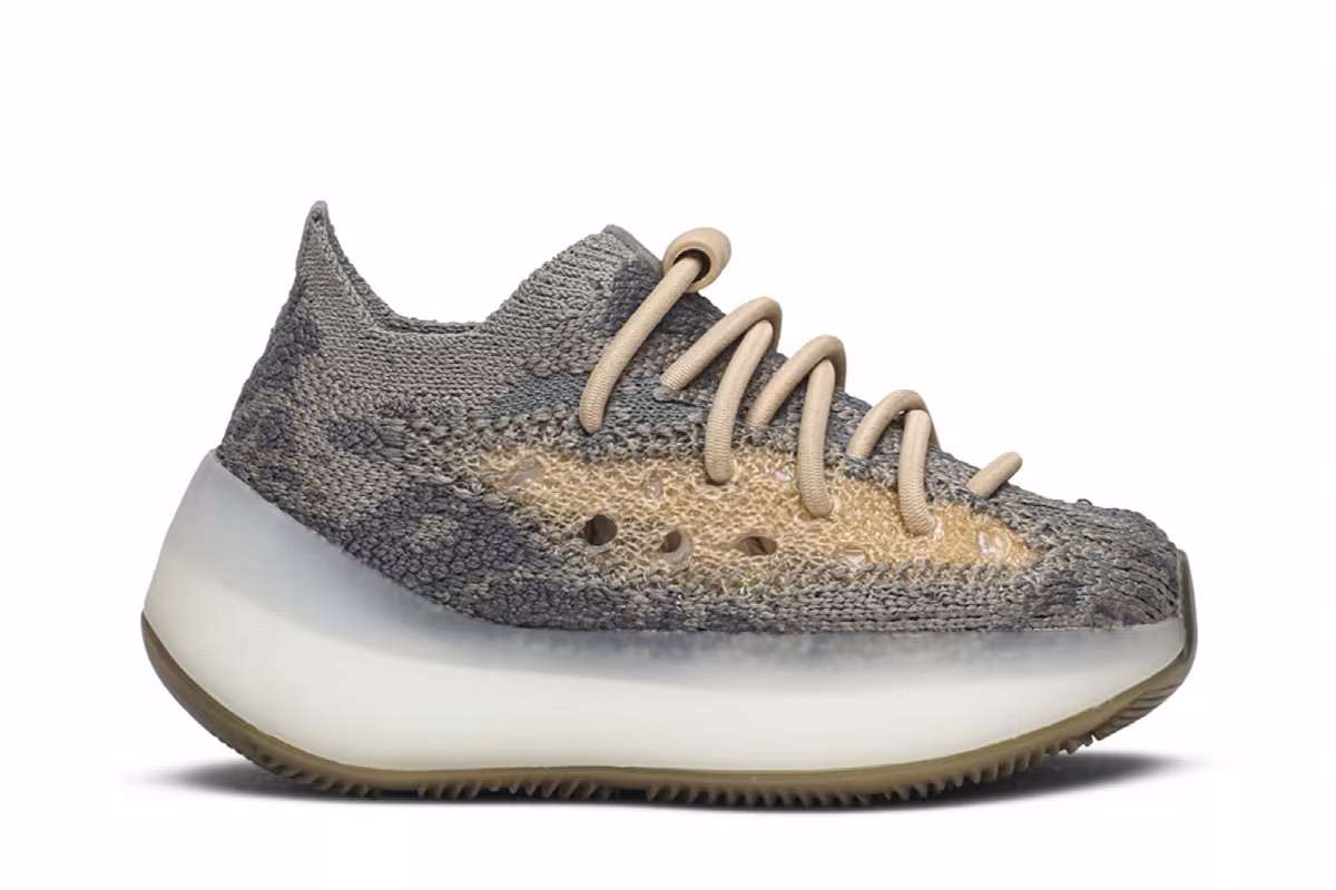 adidas Yeezy Boost 380 Infant Mist Non-Reflective, view 2