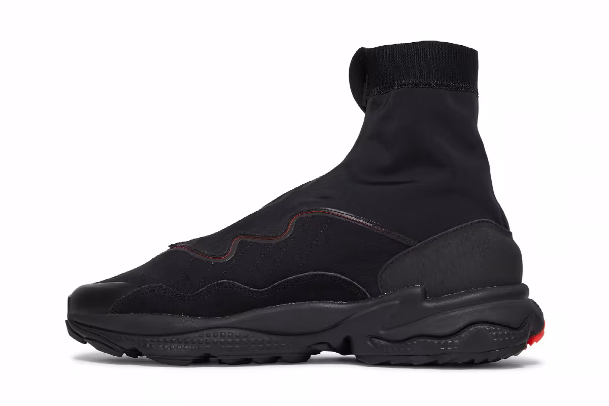 Adidas Ozweego TR STLT Black Solar Red, view 4