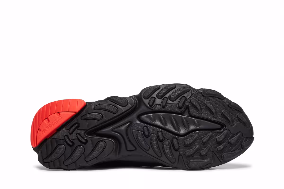 Adidas Ozweego TR STLT Black Solar Red, view 5