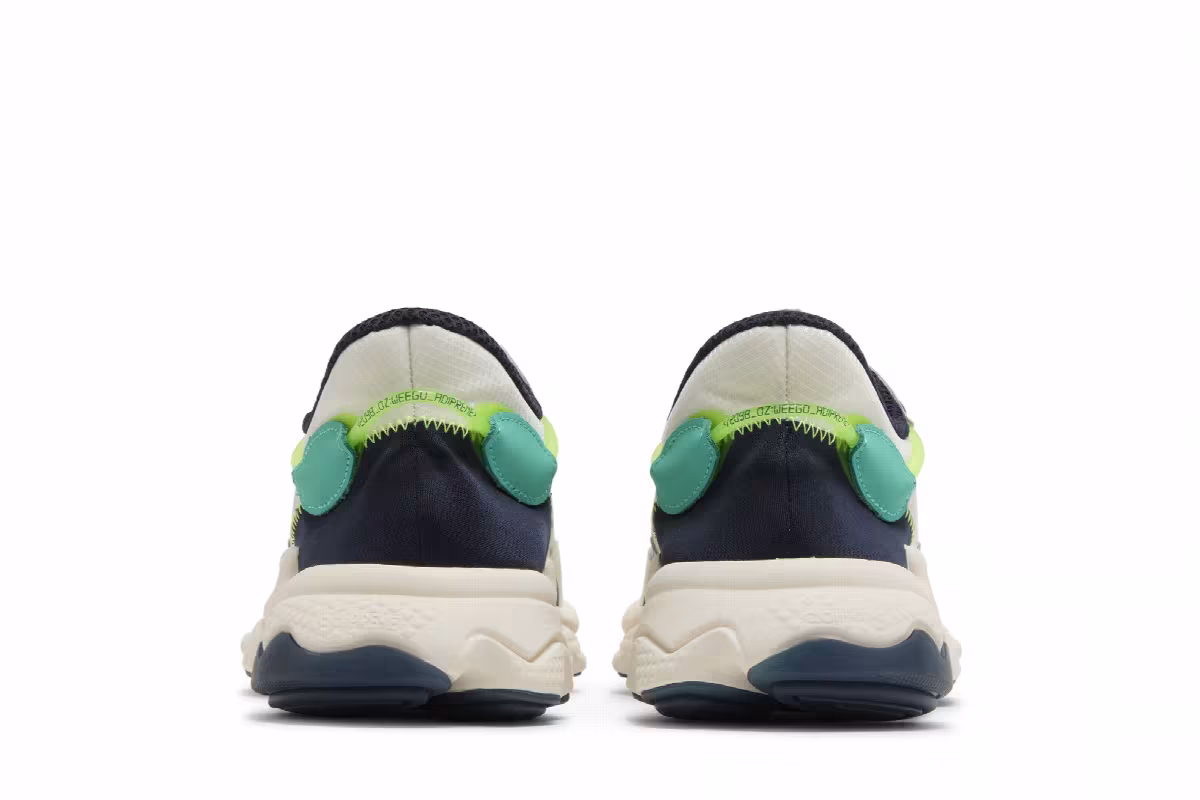 Adidas Ozweego White Signal Green, view 7