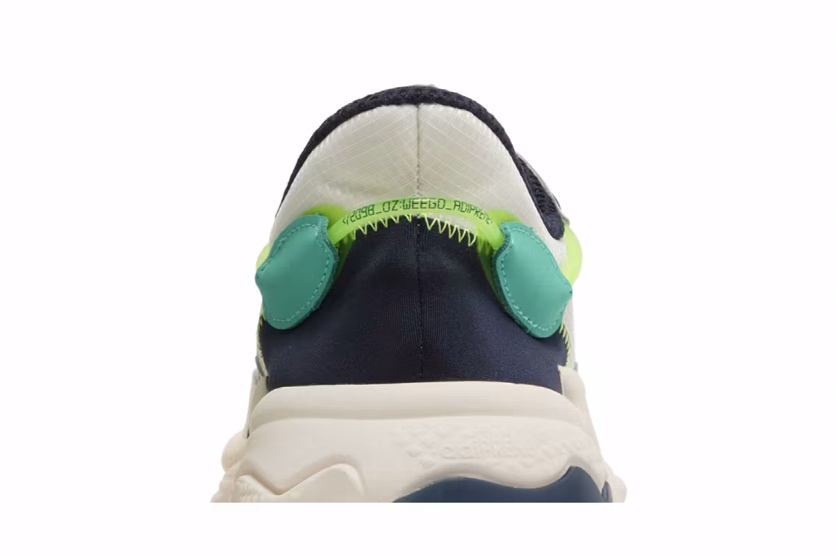 Adidas Ozweego White Signal Green, view 8