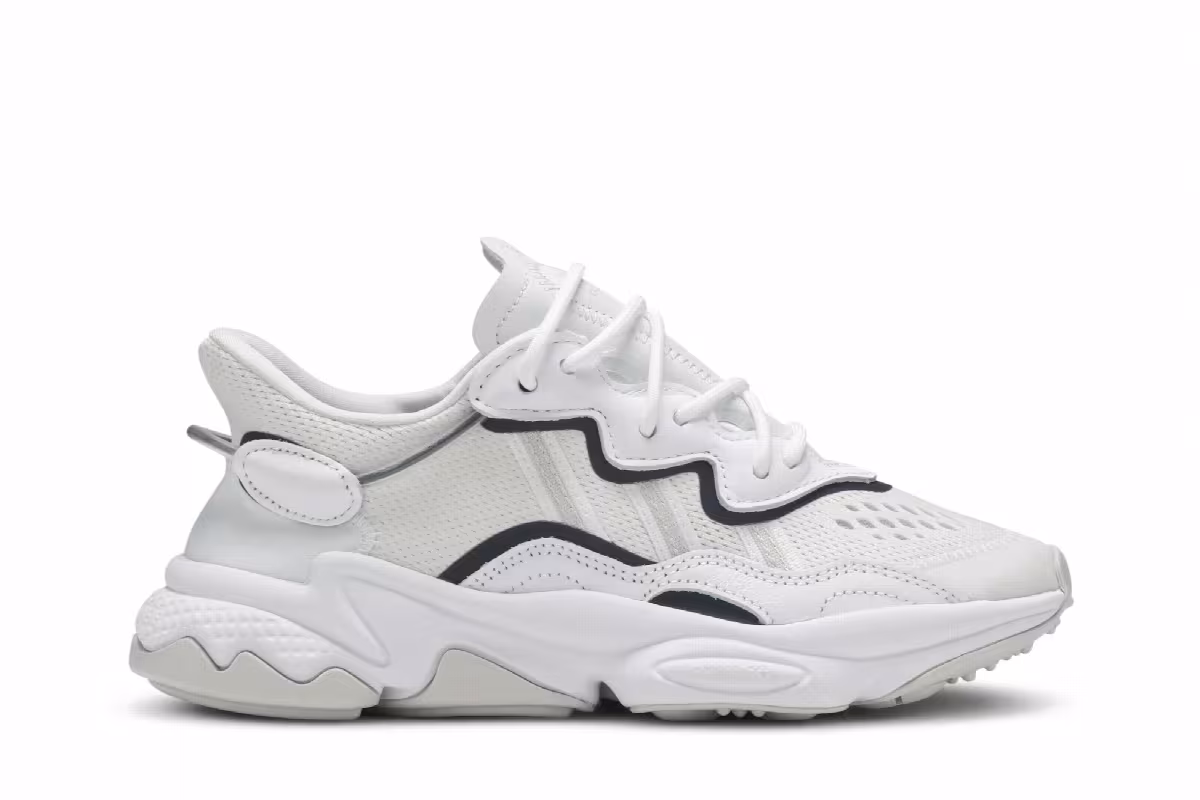 adidas Ozweego Cloud White Grey, view 2