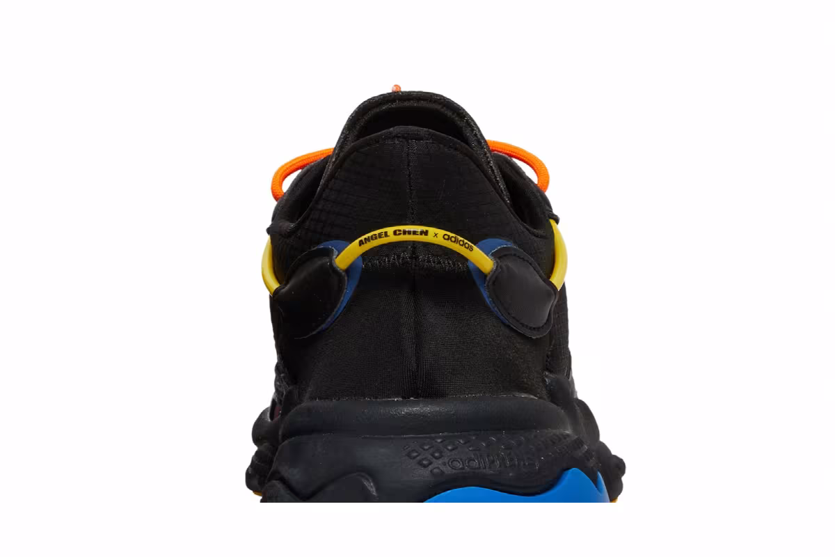 Angel Chen x adidas Ozweego Black Collegiate Green, view 8
