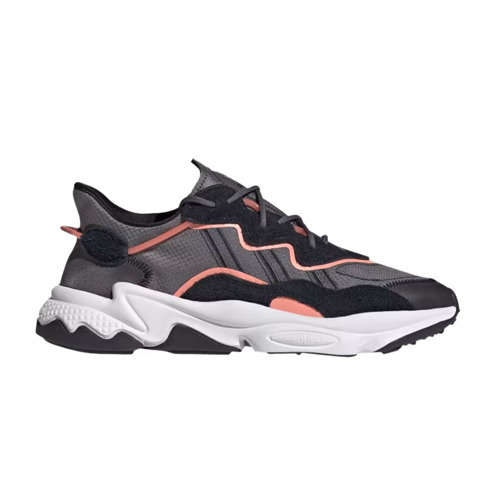 Adidas Ozweego Black Signal Coral