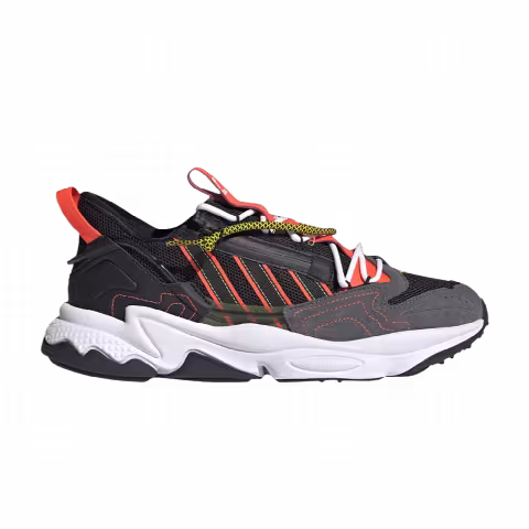 Adidas Ozweego Zip 'Black Solar Red'