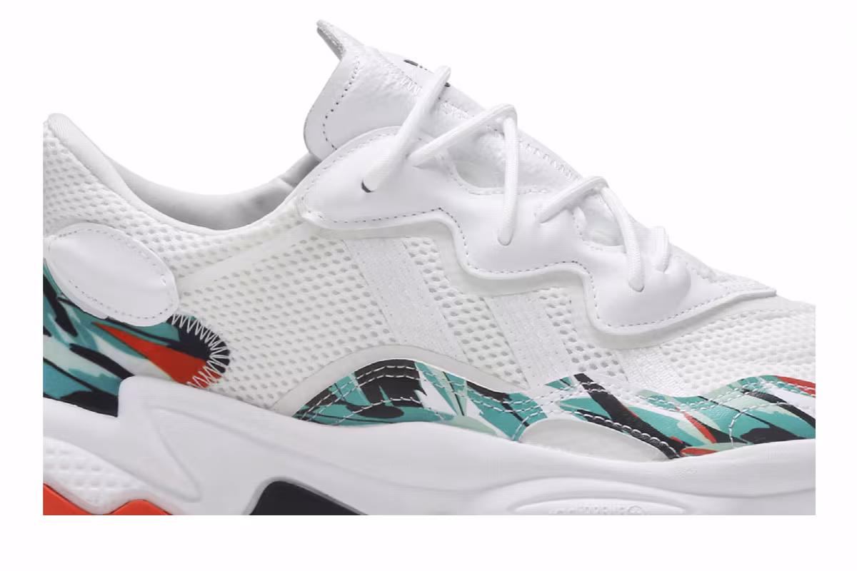 Adidas Women's Ozweego Tropical Print, view 3
