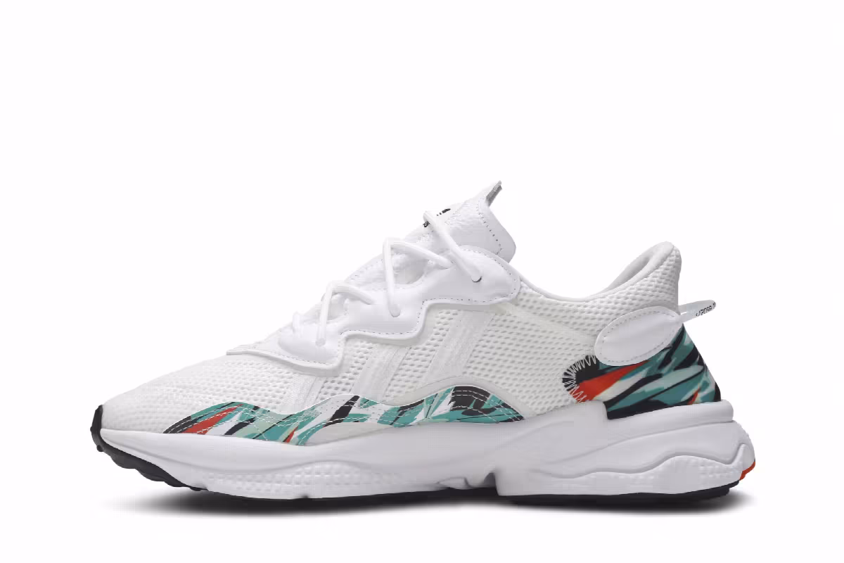 Adidas Women's Ozweego Tropical Print, view 4