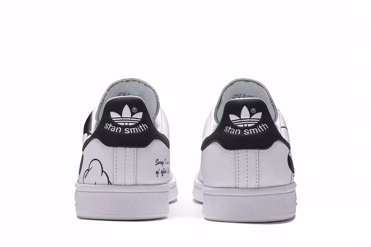 Disney x adidas Stan Smith Black & White Mickey Mouse, view 7